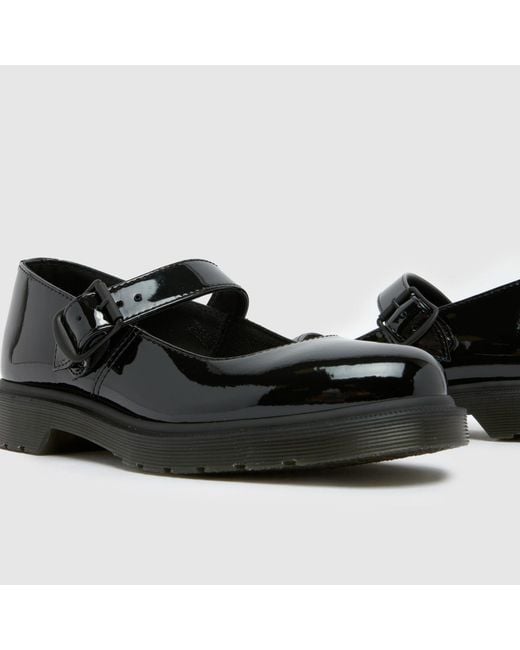 Dr. Martens Black Mary Jane Flats