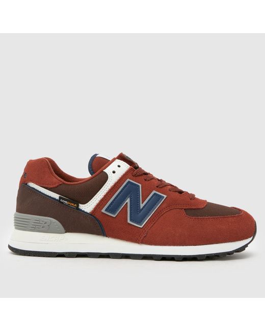 New Balance Brown 574 Trainers for men