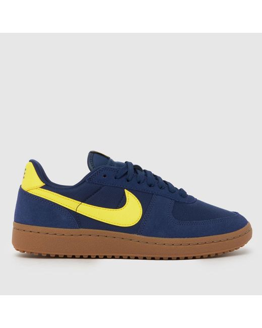 Nike Blue Field General Trainers