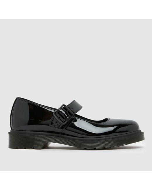 Dr. Martens Black Mary Jane Flats