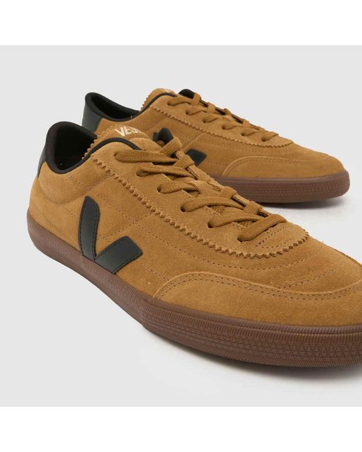 Veja Brown Panenka Trainers for men