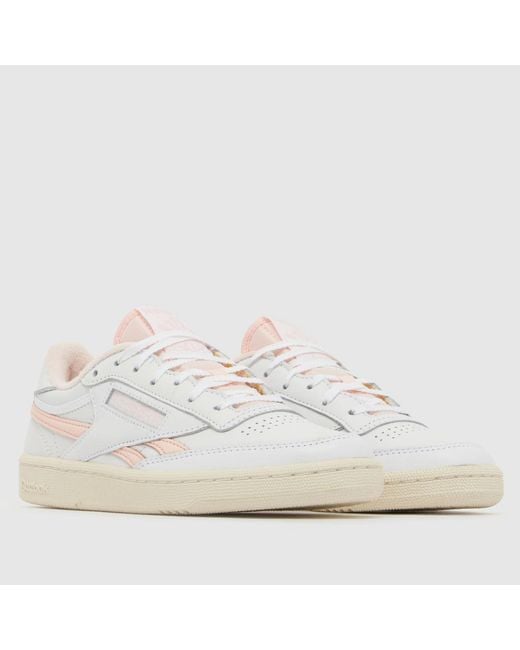 Reebok White Club C Revenge Trainers