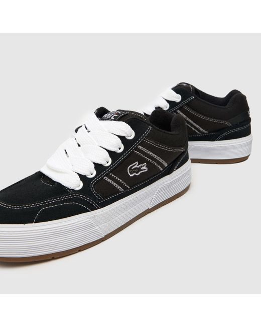 Lacoste Sat-rn Trainers In Black & White for Men | Lyst UK