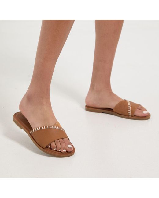TOMS Brown Shea Sandals