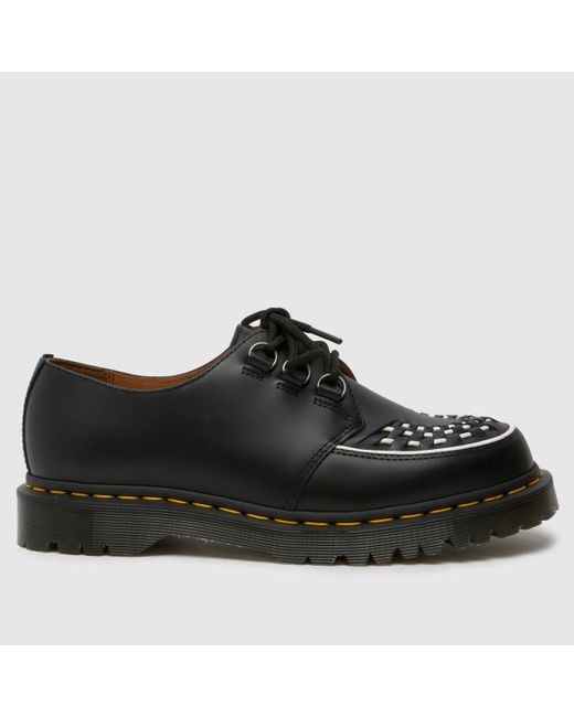 Dr. Martens Black Ramsey Creeper Shoes for men