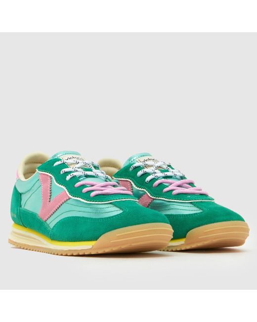 Victoria Green Saturno Trainers