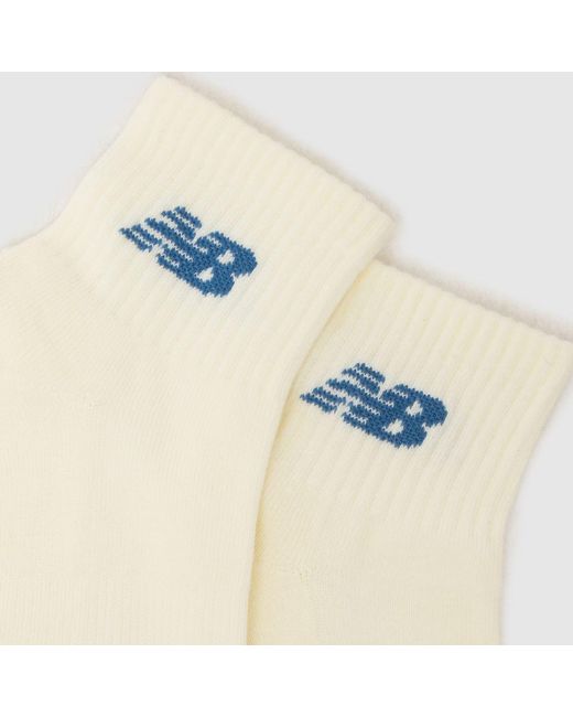 New Balance Natural Everyday Ankle Socks 3 Pk