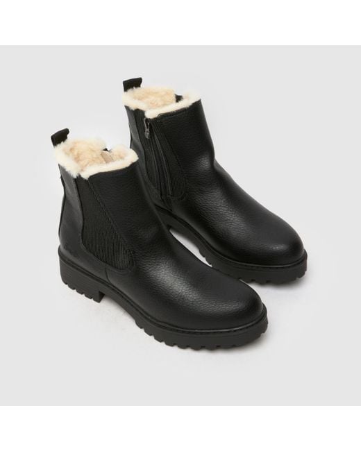 Blowfish Black Rhoxer Cozy Boots In