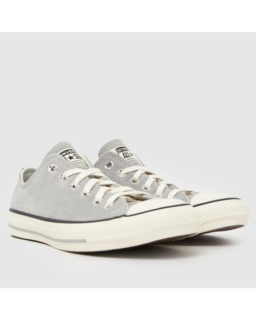 Converse White All Star Ox Trainers