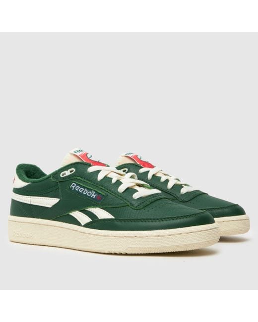 Reebok Green Club C Revenge Vintage Trainers In