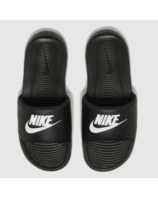 Nike Black Victori Slides for men