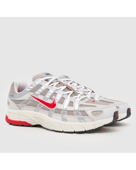 Nike White P-6000 Trainers for men
