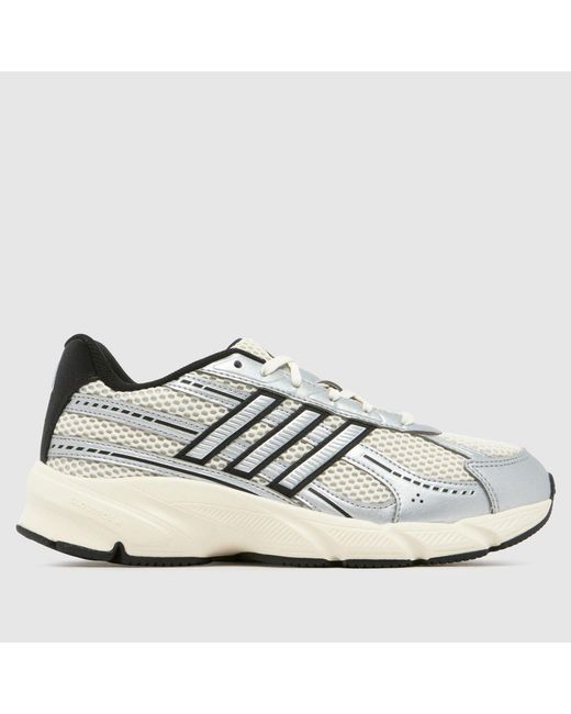 Adidas White Technochaos 2000 Trainers