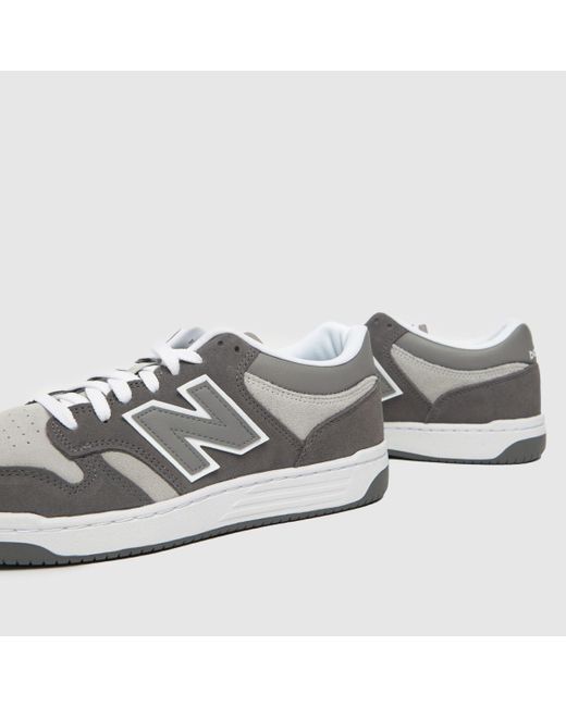 New Balance Gray 480 Trainers In