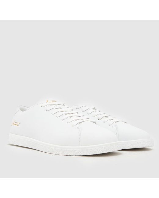 Lacoste White Linurt Trainers for men
