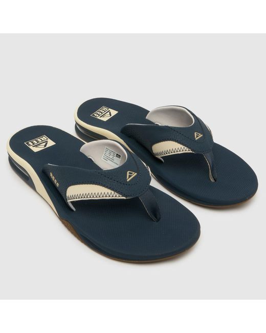 Reef Blue Fanning Sandals for men