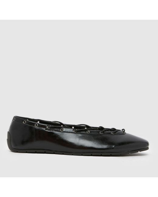 Steve Madden Black Pointe Ballerina Flats