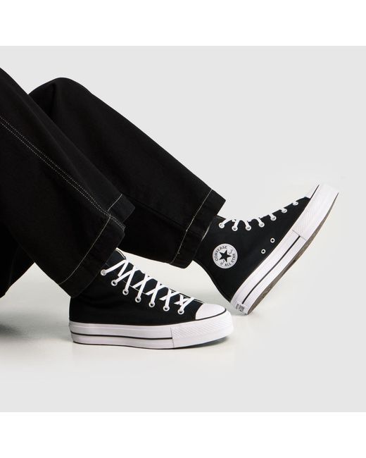 Converse Blue All Star Lift Trainers for men