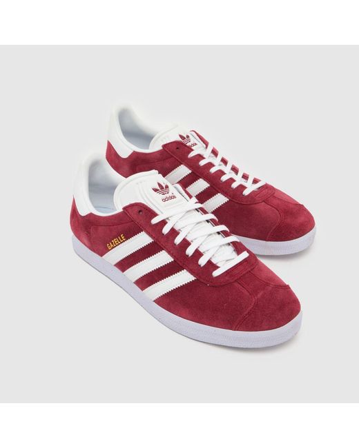 Adidas Red Gazelle Trainers for men