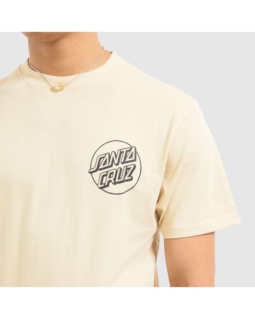 Santa Cruz Natural Peace Ritual Hand T-shirt In for men