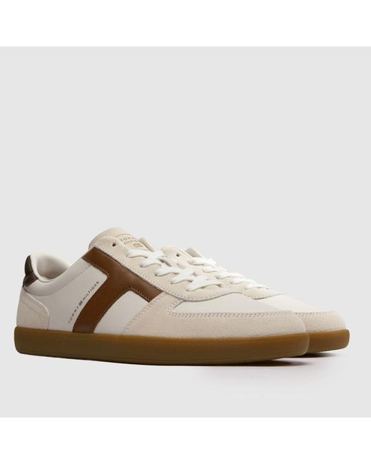 Tommy Hilfiger Brown Tribeca Trainers for men