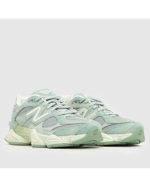 New Balance Green 9060 Trainers