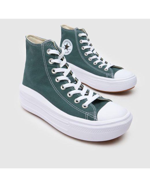 Converse Blue All Star Move Trainers