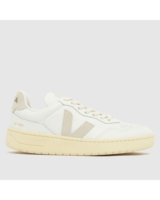 Veja White V-90 Trainers