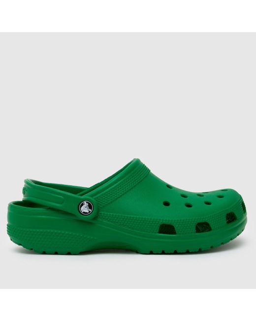 CROCSTM Green Classic Clog Sandals In