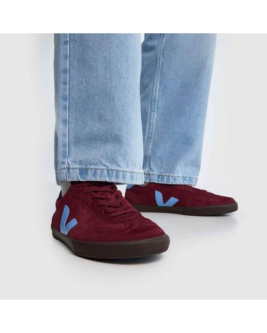 Veja Red Volley Trainers for men