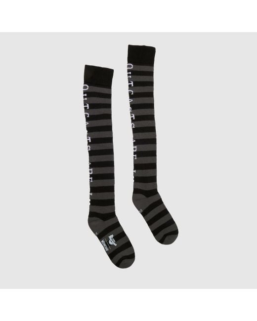 Dr. Martens Black Wednesday Long Sock