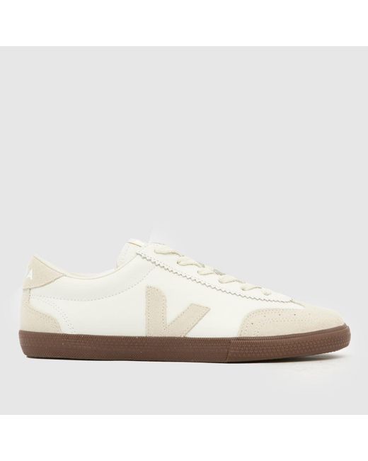 Veja White Volley Trainers