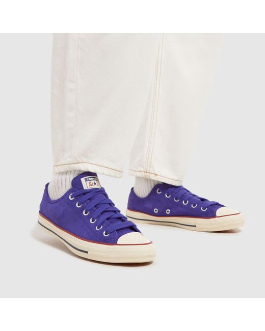 Converse Blue All Star Ox Trainers