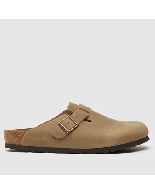 Birkenstock Brown Boston Sandals, Size: 7 (Eu 41)