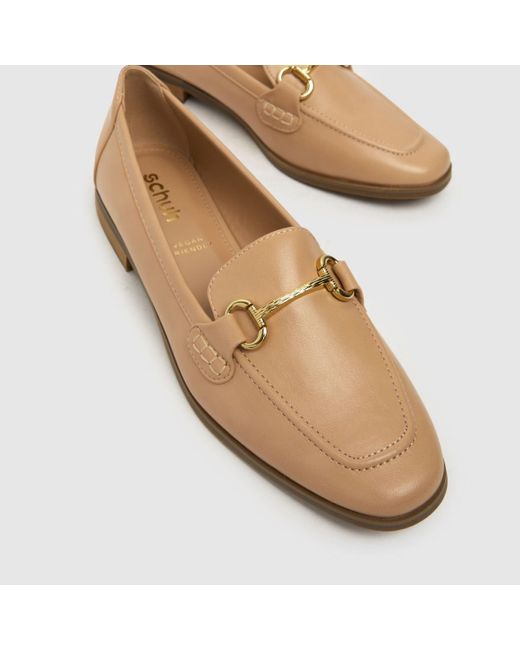 Schuh Natural Lucena Snaffle Loafer Flat Shoes In