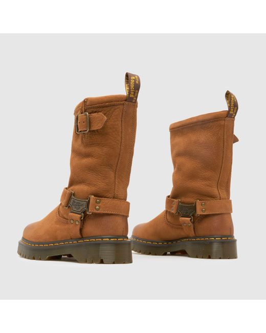 Dr. Martens Brown Anistone Hi Boots