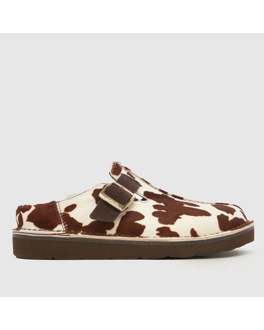 Clarks Brown Solsbury Mule Sandals