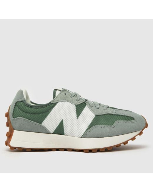 New Balance Green 327 Trainers