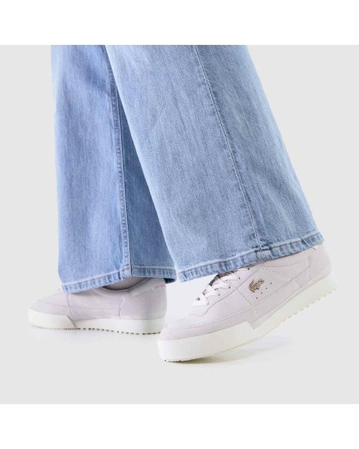 Lacoste White Aura Trainers