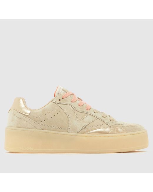 Victoria Natural Turin Trainers