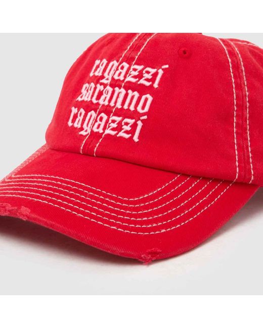PICA PICA Red Ragazzi Cap