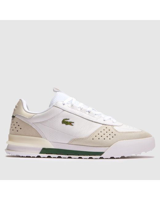 Lacoste White Slam Break Trainers for men
