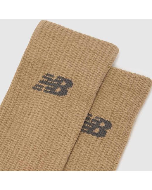 New Balance White Everyday Crew Socks 3 Pack