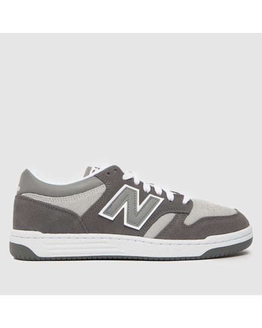 New Balance Gray 480 Trainers In