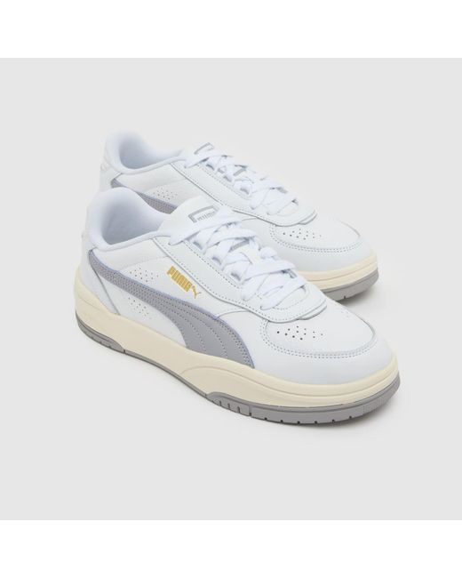 PUMA White Ca Plus Trainers for men