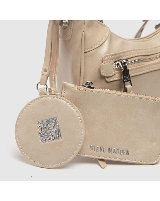 Steve Madden White Bglowing Crossbody Bag