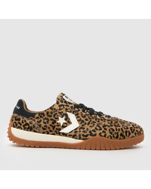 Converse Brown Run Star Trainers