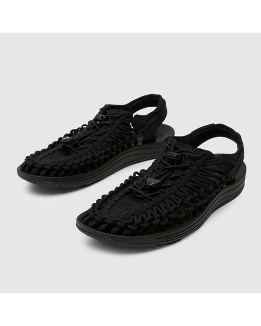 Keen Black Uneek Sandals In for men