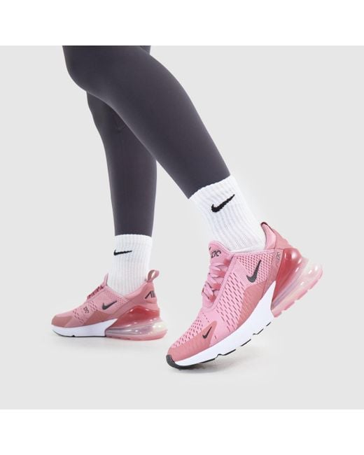 Nike Pink Air Max 270 Trainers