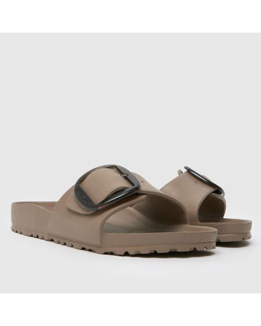 Birkenstock Brown Madrid Big Buckle Sandals